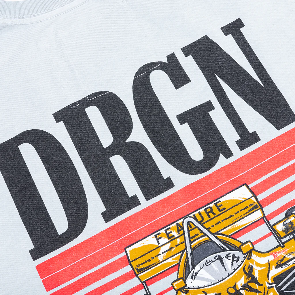 Feature x D-R-G-N Formula Tee - Vintage Silver - Image 4