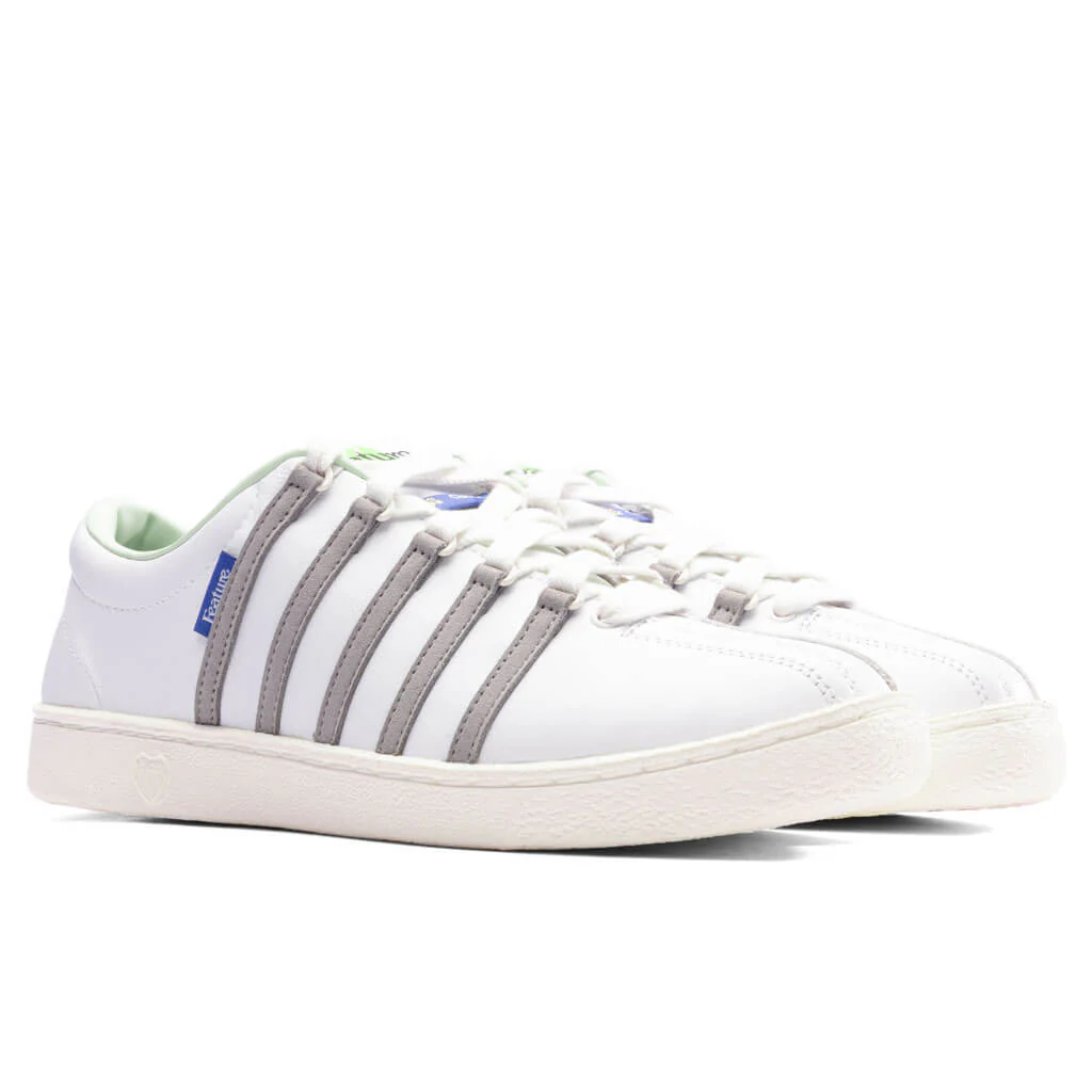 Feature x K-Swiss Classic 66 - White/Frost Grey/Marshmallow - Image 2