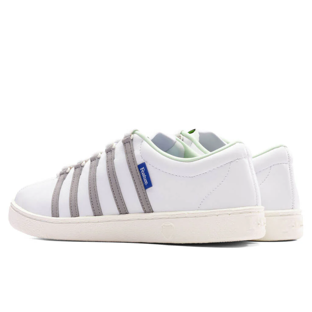 Feature x K-Swiss Classic 66 - White/Frost Grey/Marshmallow - Image 3