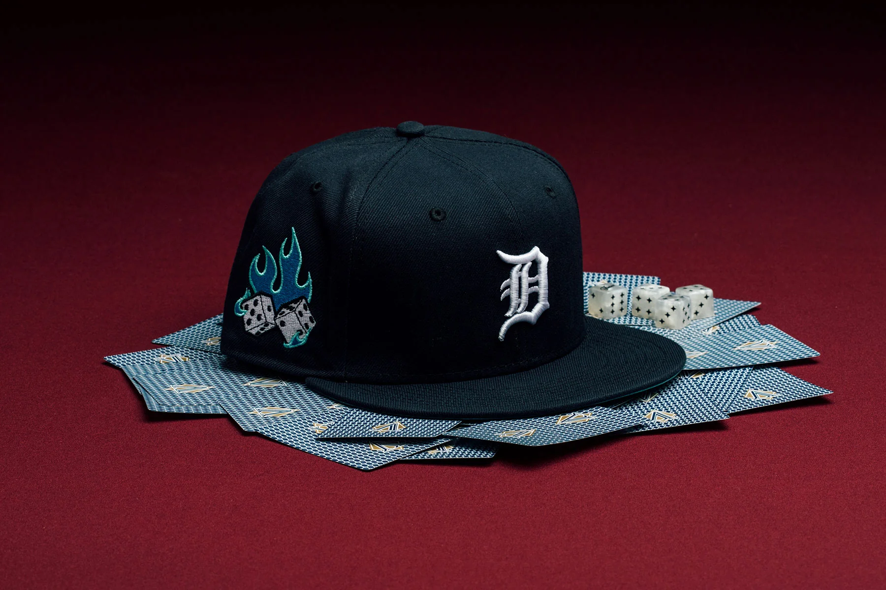 Feature x New Era Flaming Dice 59FIFTY Fitted - Detroit Tigers - Image 7