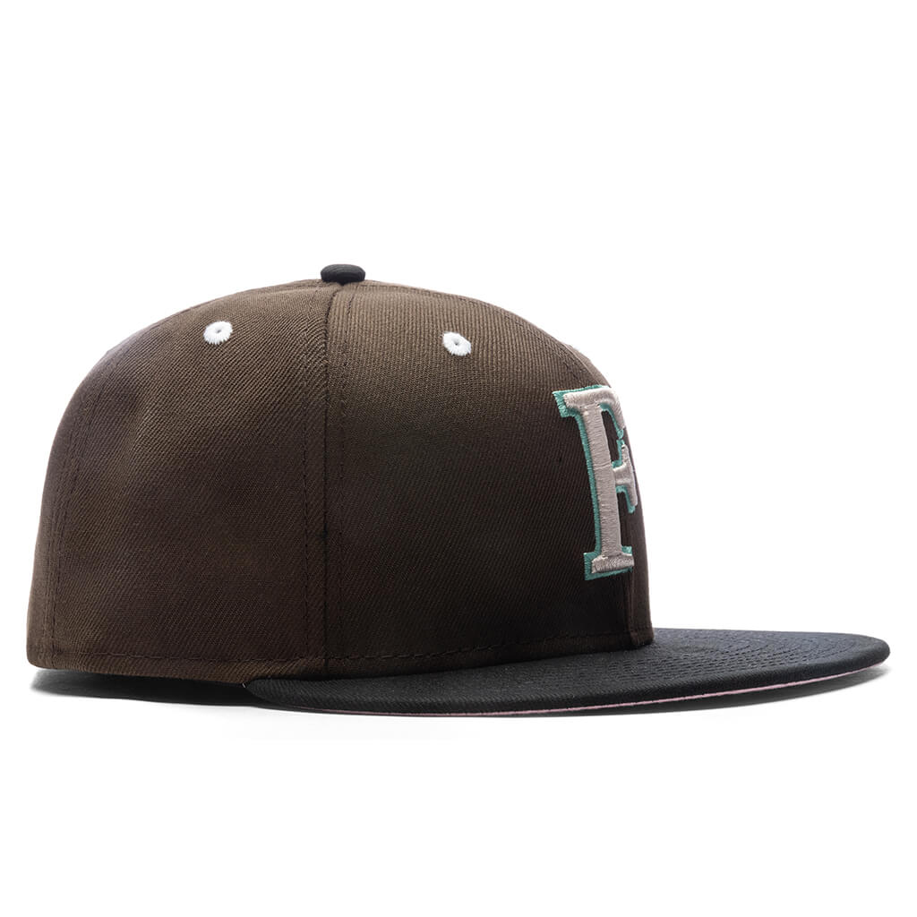 Feature x New Era F Logo Antelope Island 59FIFTY Fitted - Brown/Black - Image 4