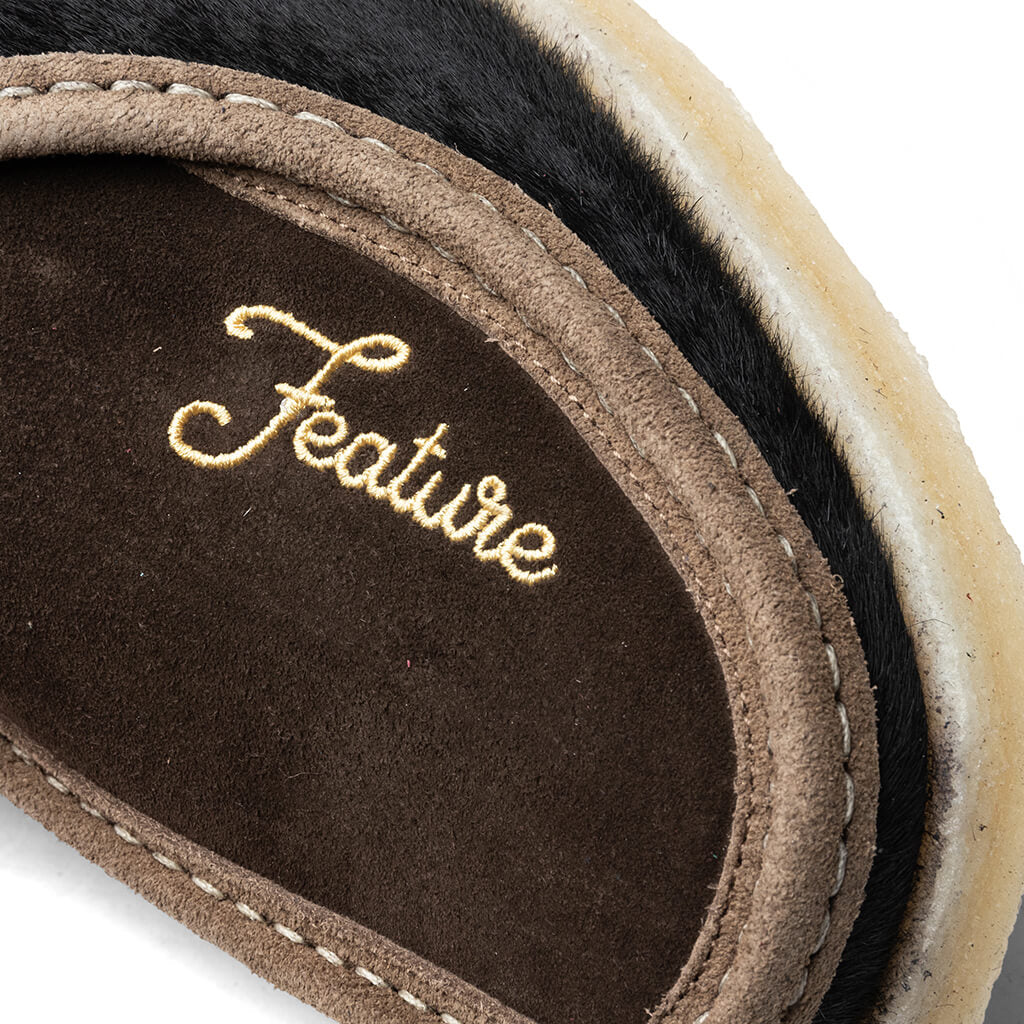 Feature x Padmore & Barnes P204 Original Low Top - Black/Brown - Image 5