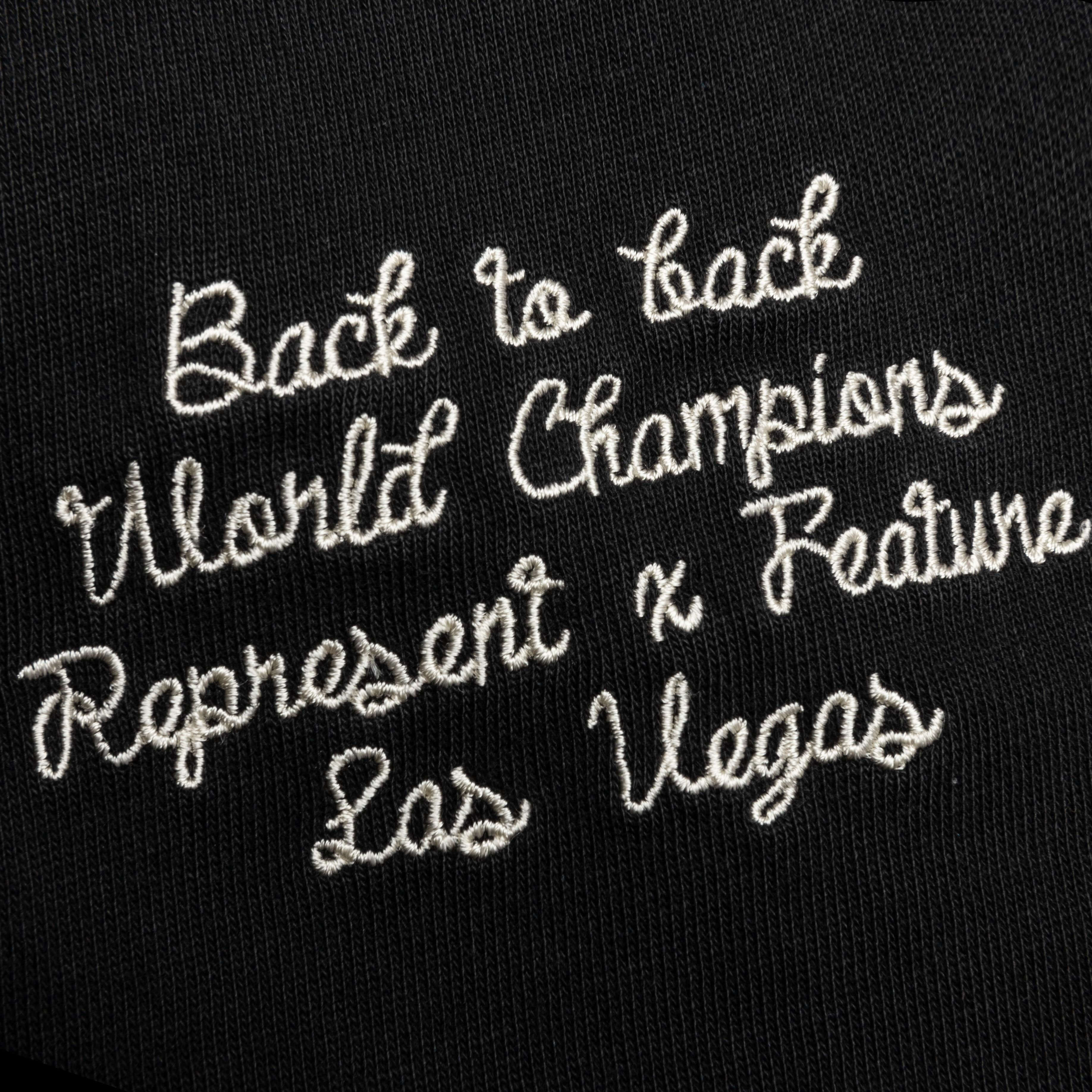 Feature x Represent Champions T-Shirt - Stained Black - Image 4