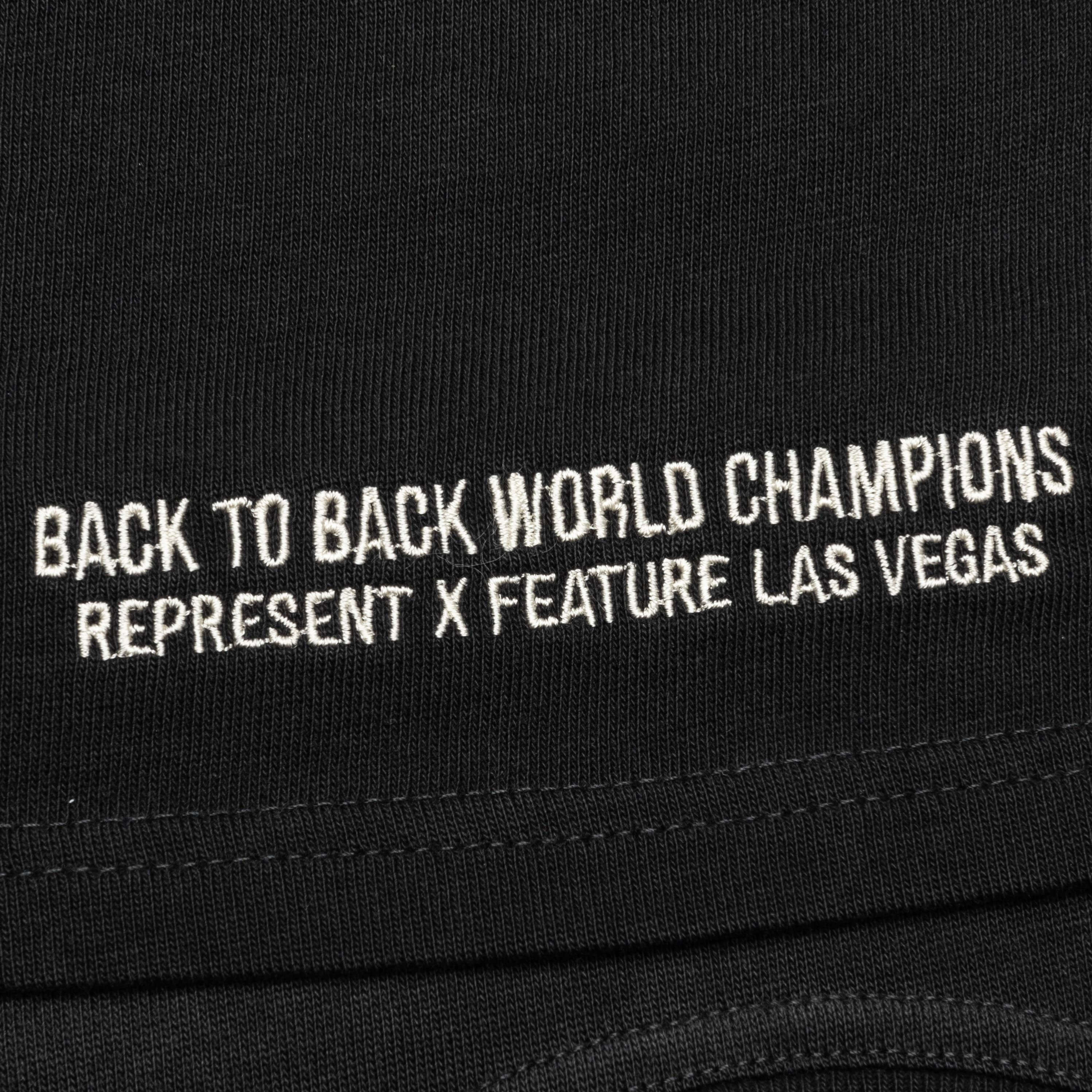 Feature x Represent Champions T-Shirt - Stained Black - Image 7