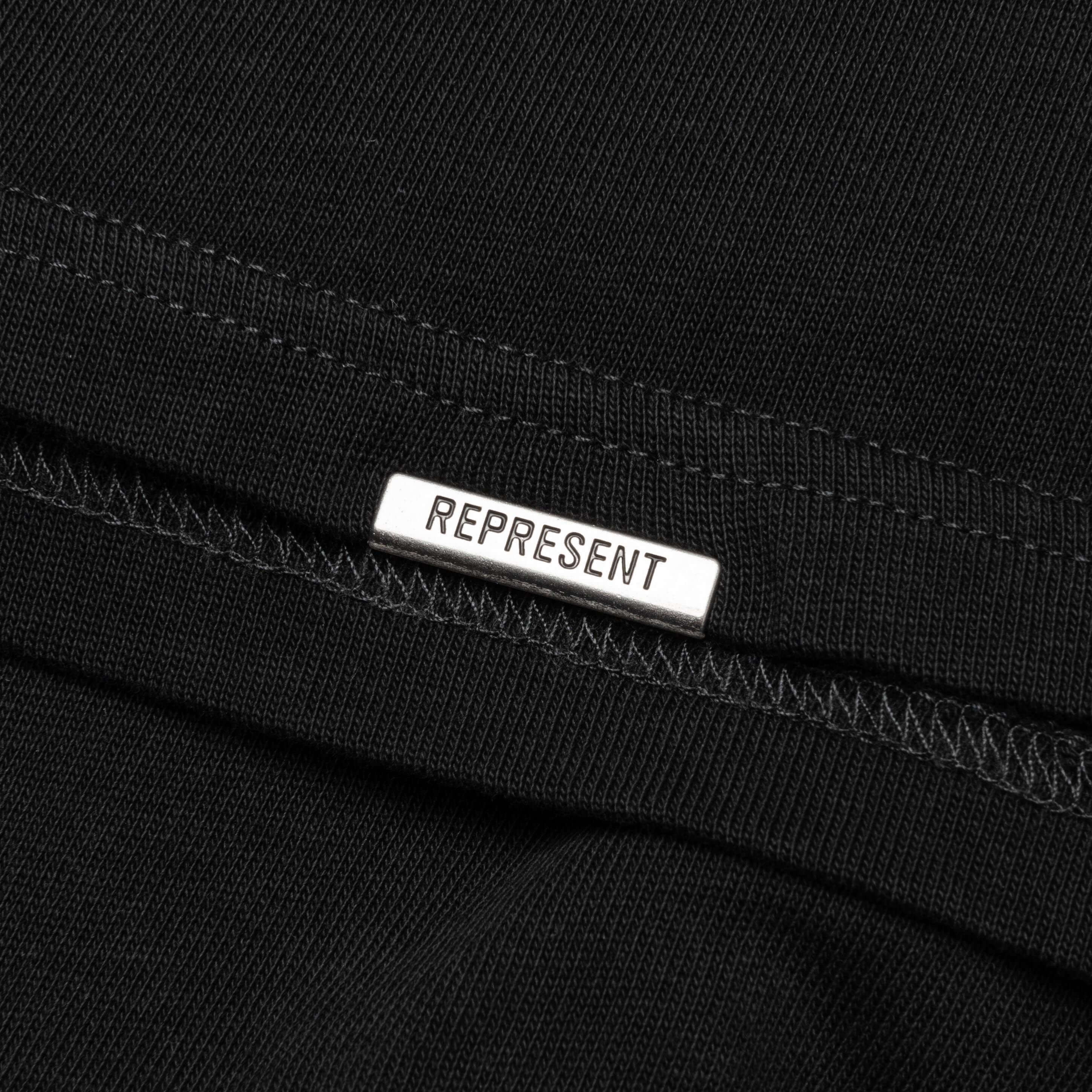 Feature x Represent Head 2 Head L/S T-Shirt - Stained Black - Image 5