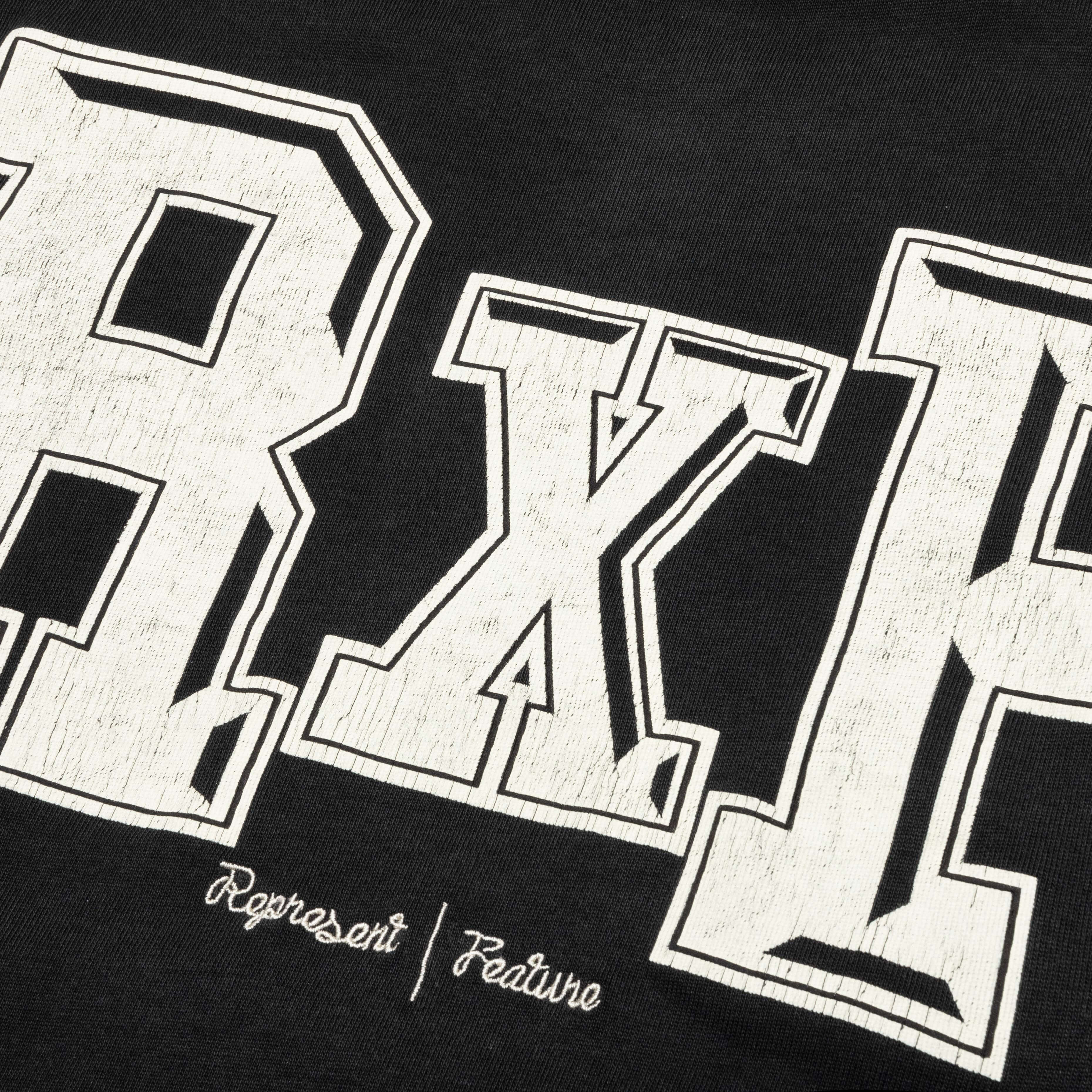 Feature x Represent Head 2 Head T-Shirt - Stained Black - Image 6