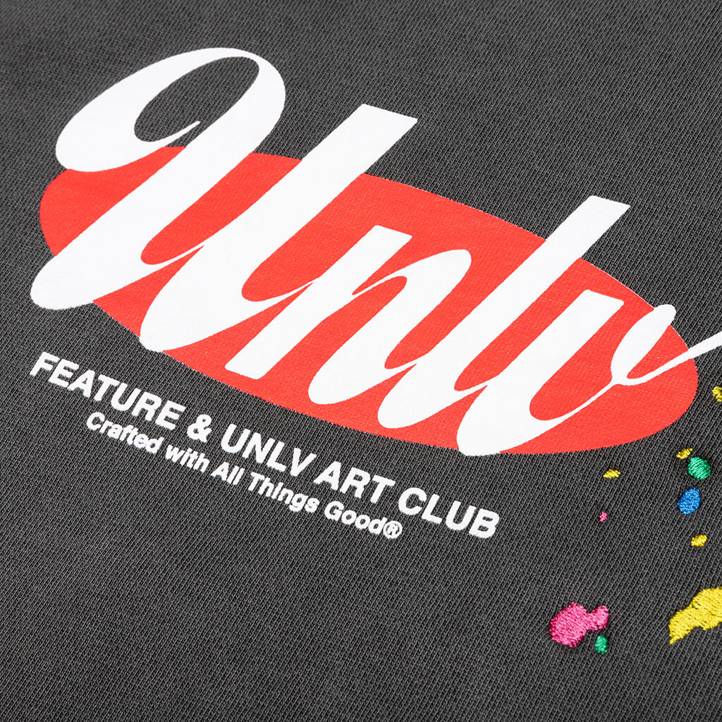 Feature x UNLV Art Club Hoodie - Pigment Black - Image 3
