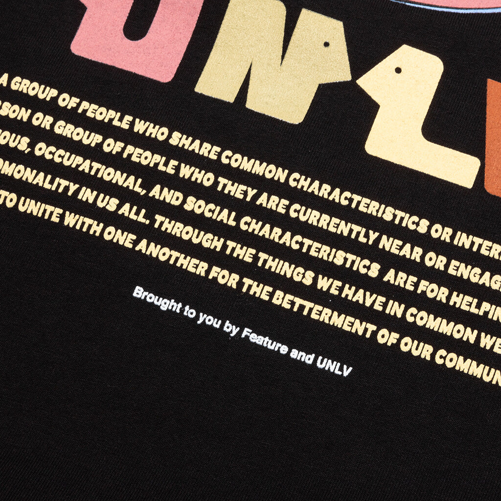 Feature x UNLV Common Unity Tee - Black - Image 6
