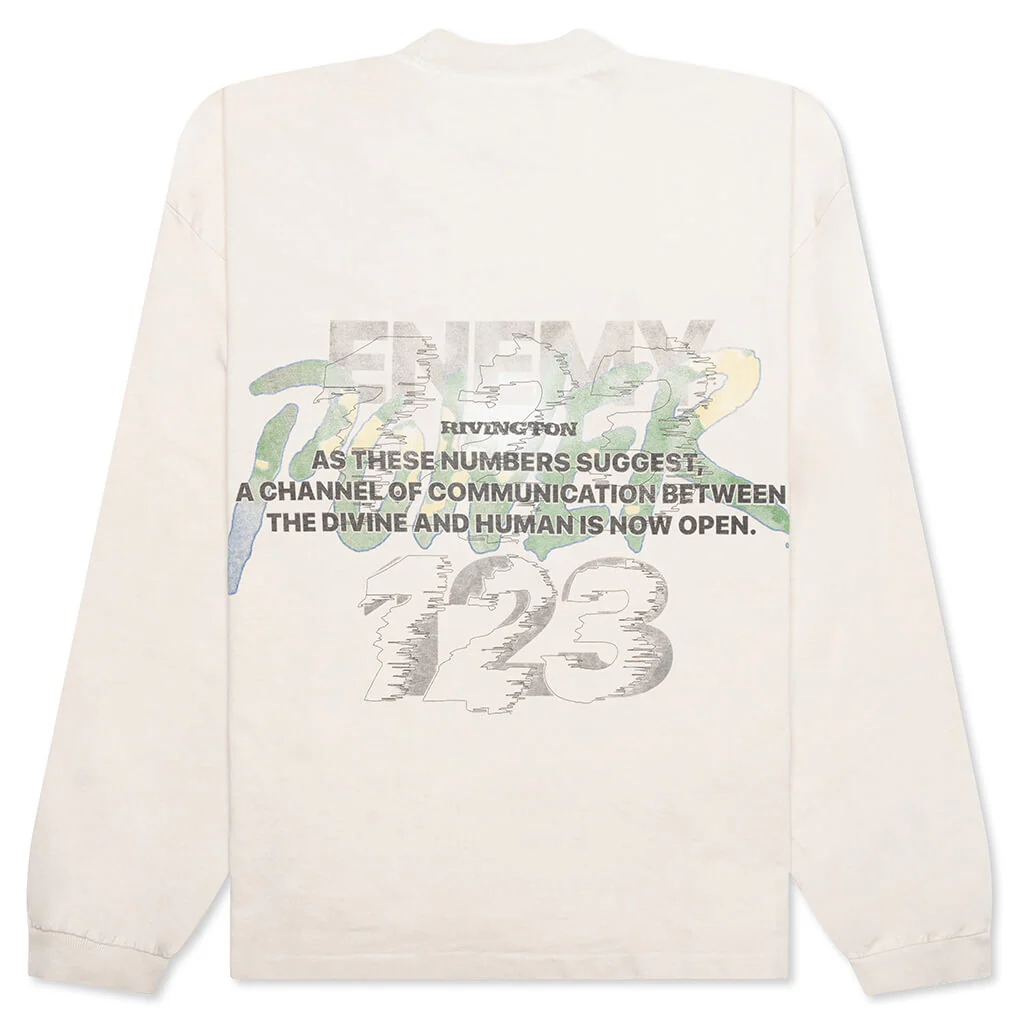 Fin Du Monde L/S Tee - Vintage White - Image 2