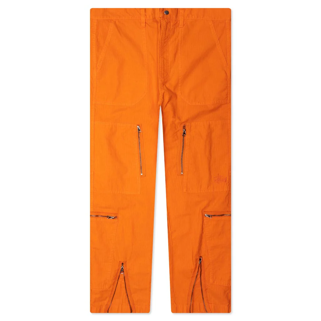Flight Pant Ripstop Pigment Dyed - Orange