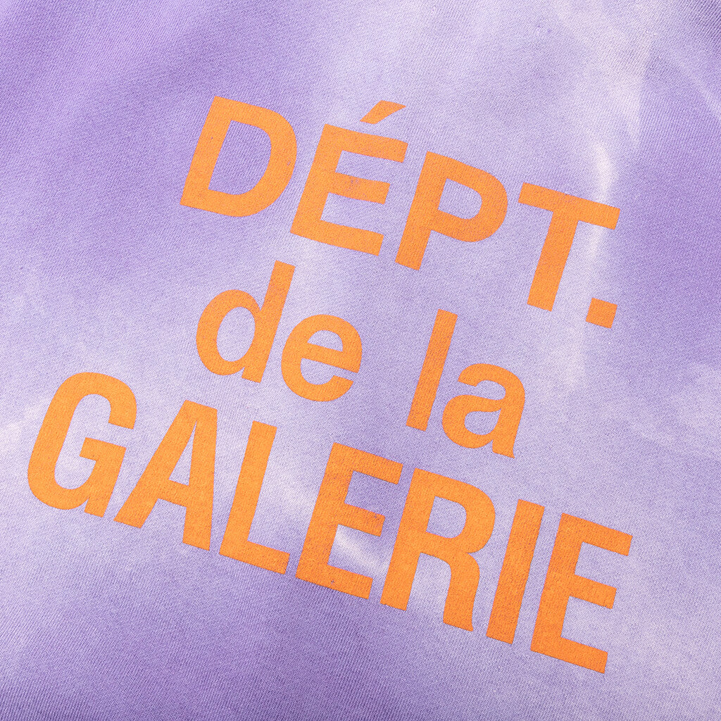 French Zip Hoodie - Purple - Image 5