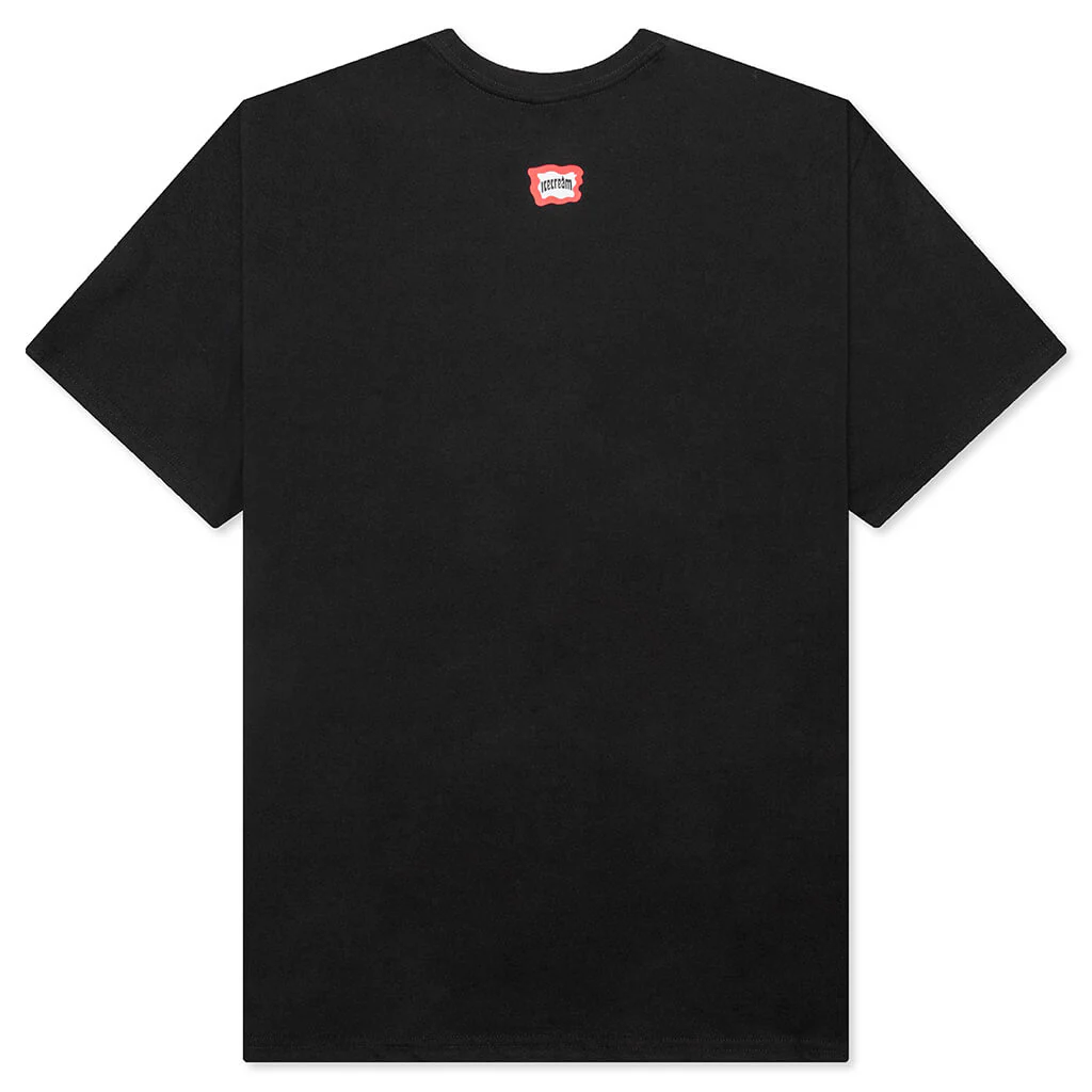 Fur Coat S/S Tee - Black - Image 2