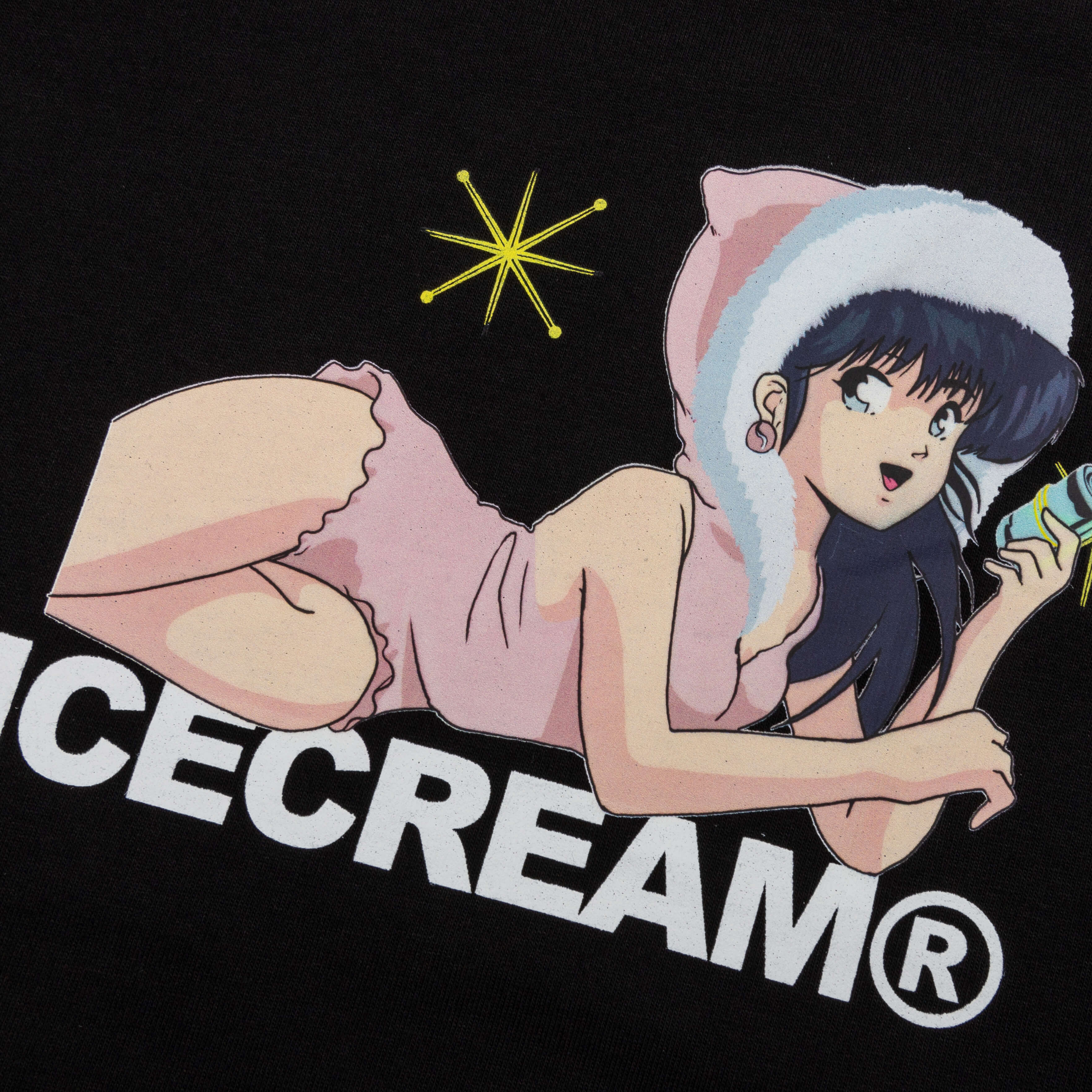 Fur Coat S/S Tee - Black - Image 3