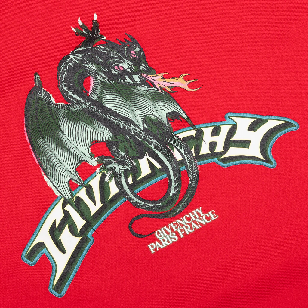 T-Shirt - Red - Image 3