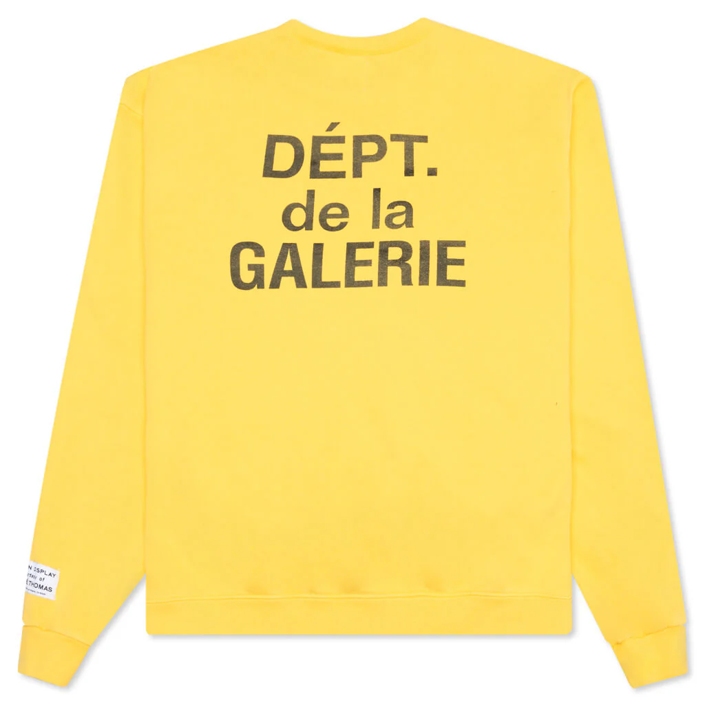Art That Kills Rev Crewneck - Yellow - Image 2