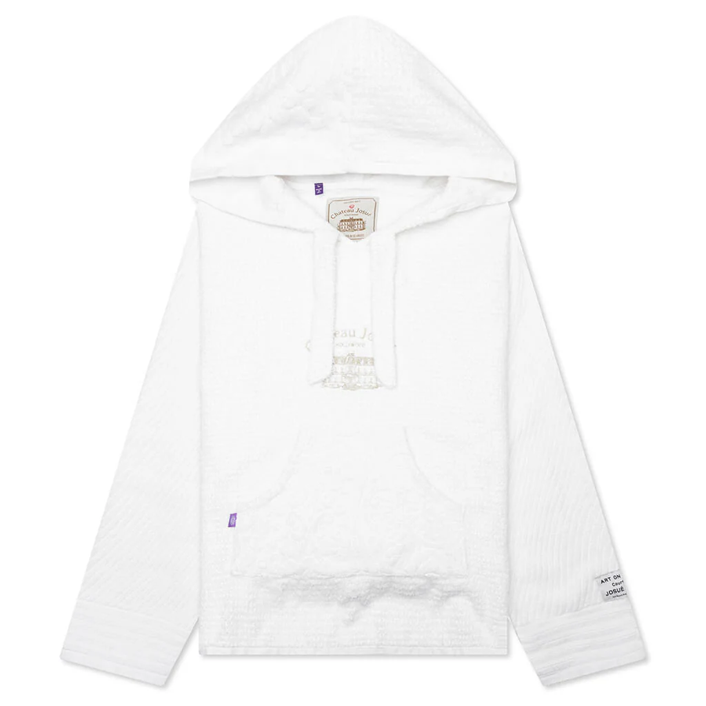 Beach Baja Hoodie - White