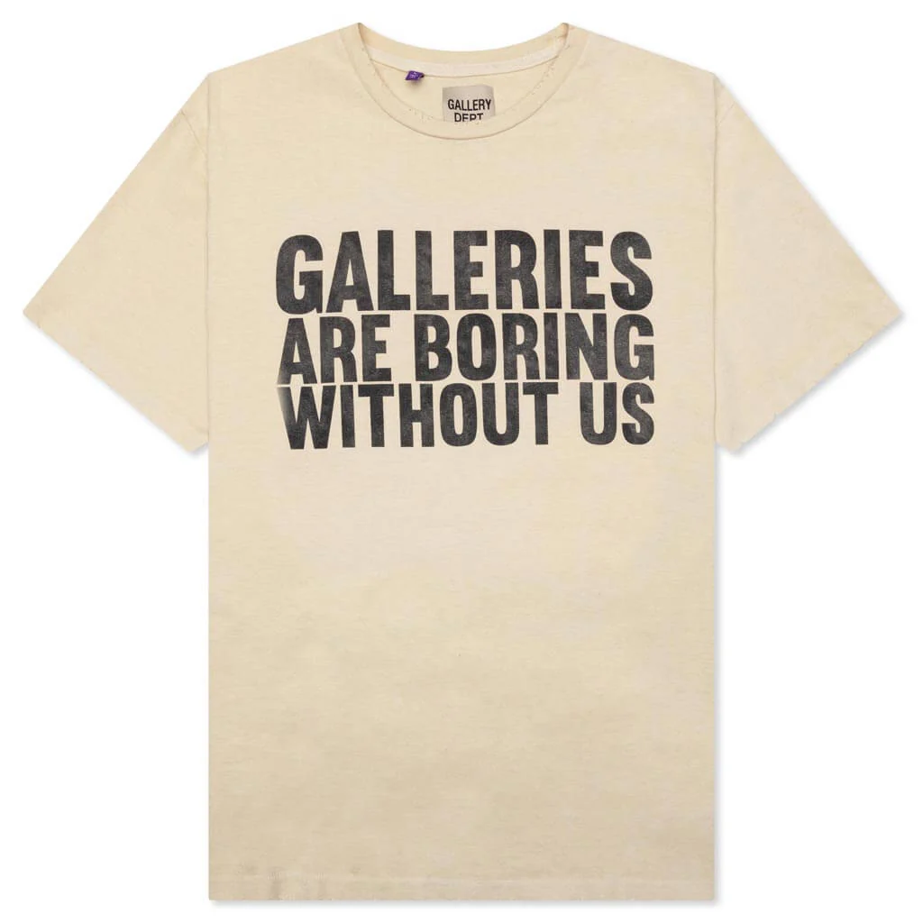 Boring Tee - Antique White