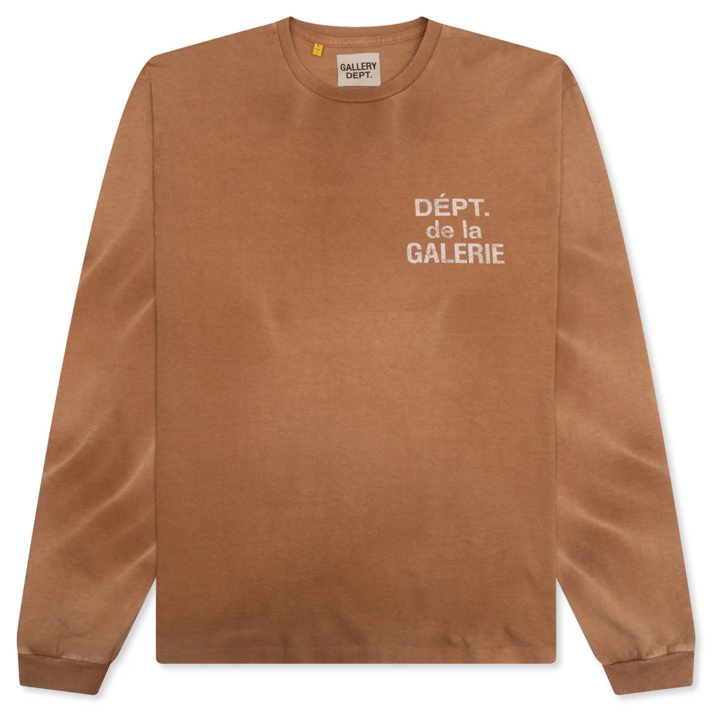 French L/S Tee - Cocoa
