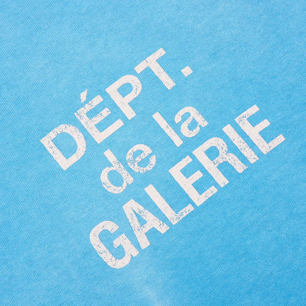 French L/S Tee - Cyan - Image 3