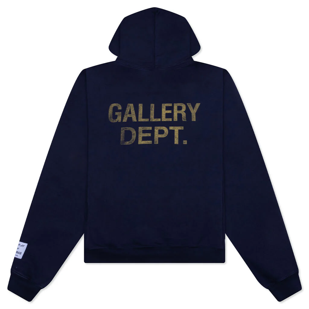 GD Paint Logo Hoodie - Vintage Navy - Image 2