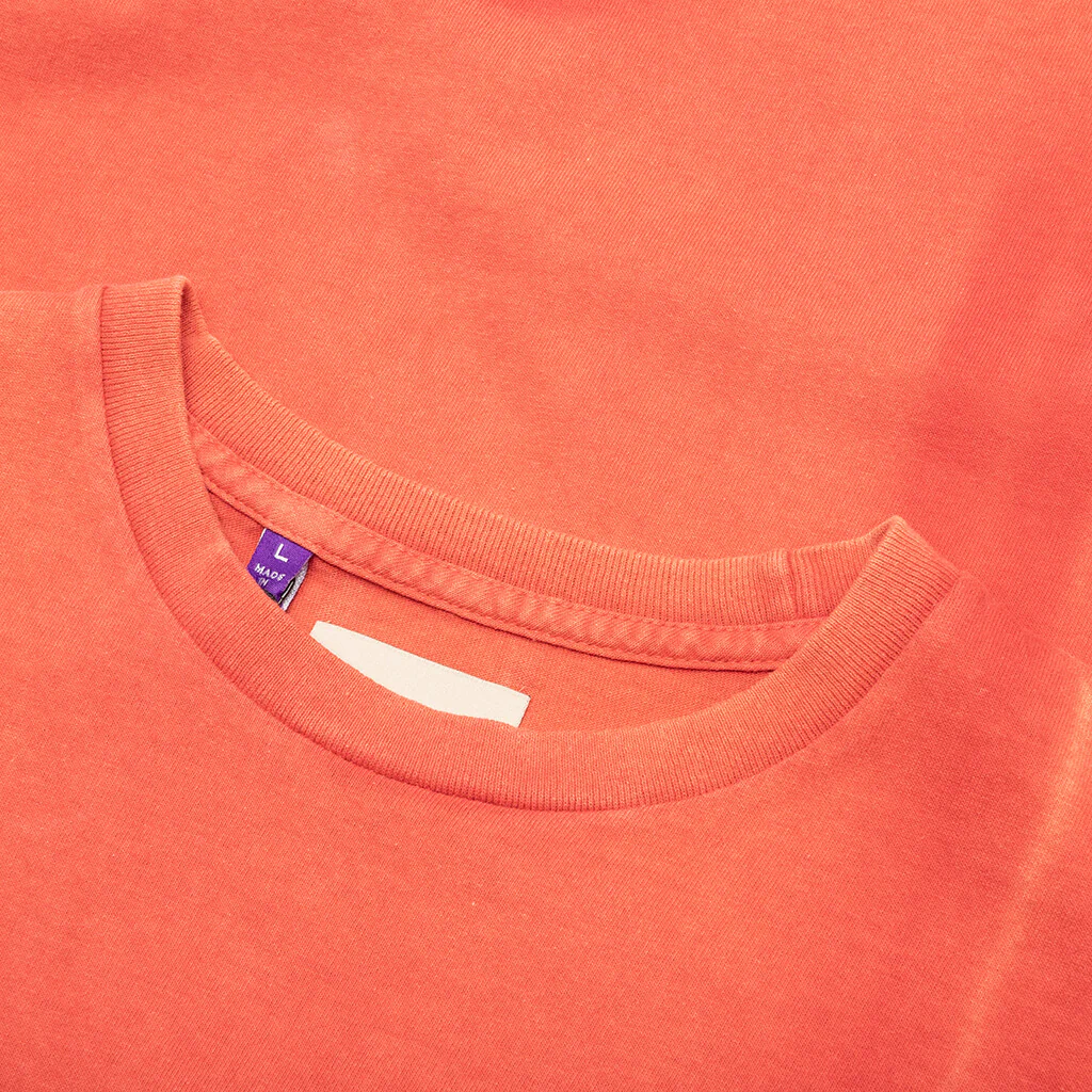 Vintage Logo Painted Tee - Red - Image 3