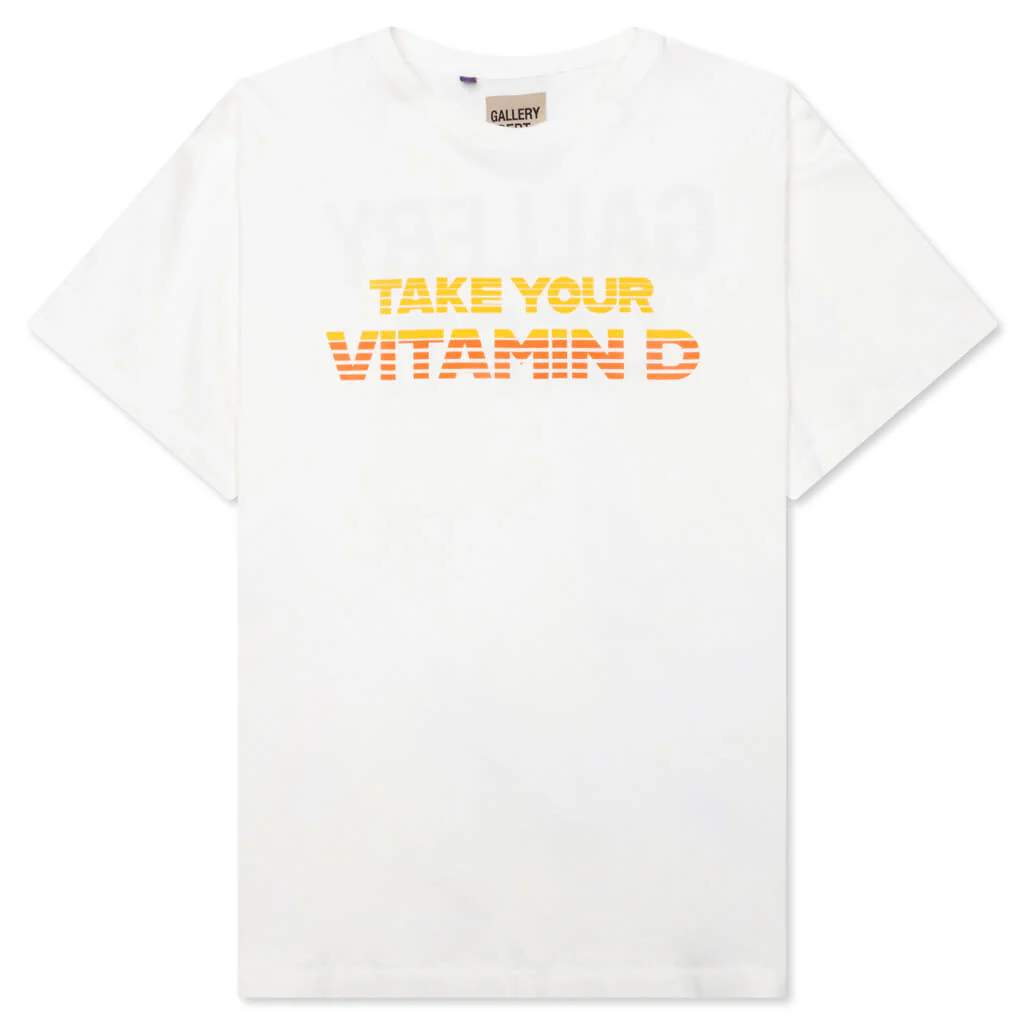 Vitamin D Tee - White