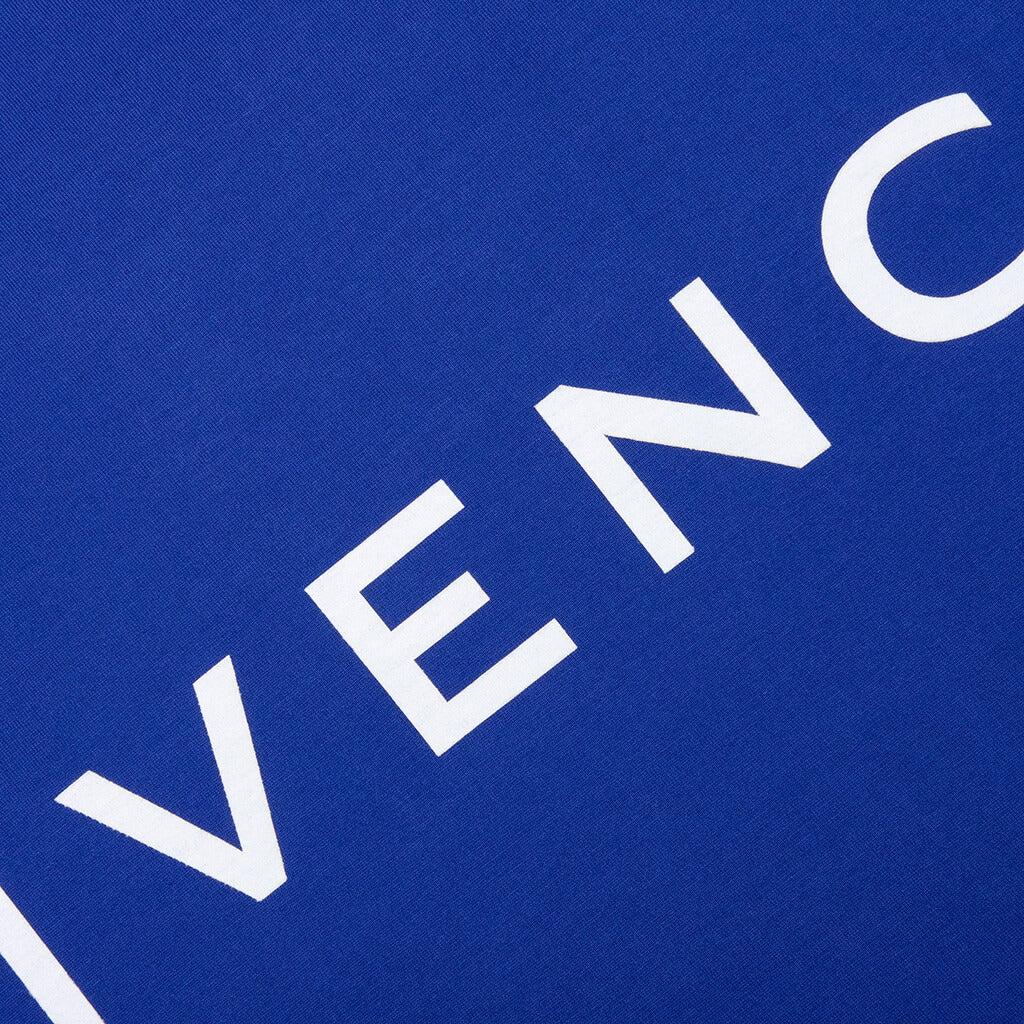 Classic Fit Branding Bonded T-Shirt - Ocean Blue - Image 3
