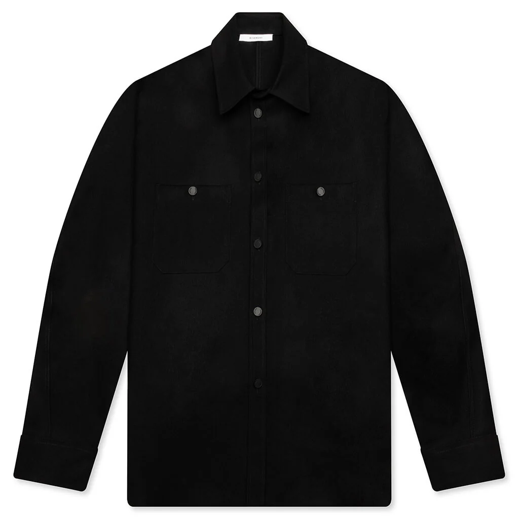 Couture Seam Shirt - Black