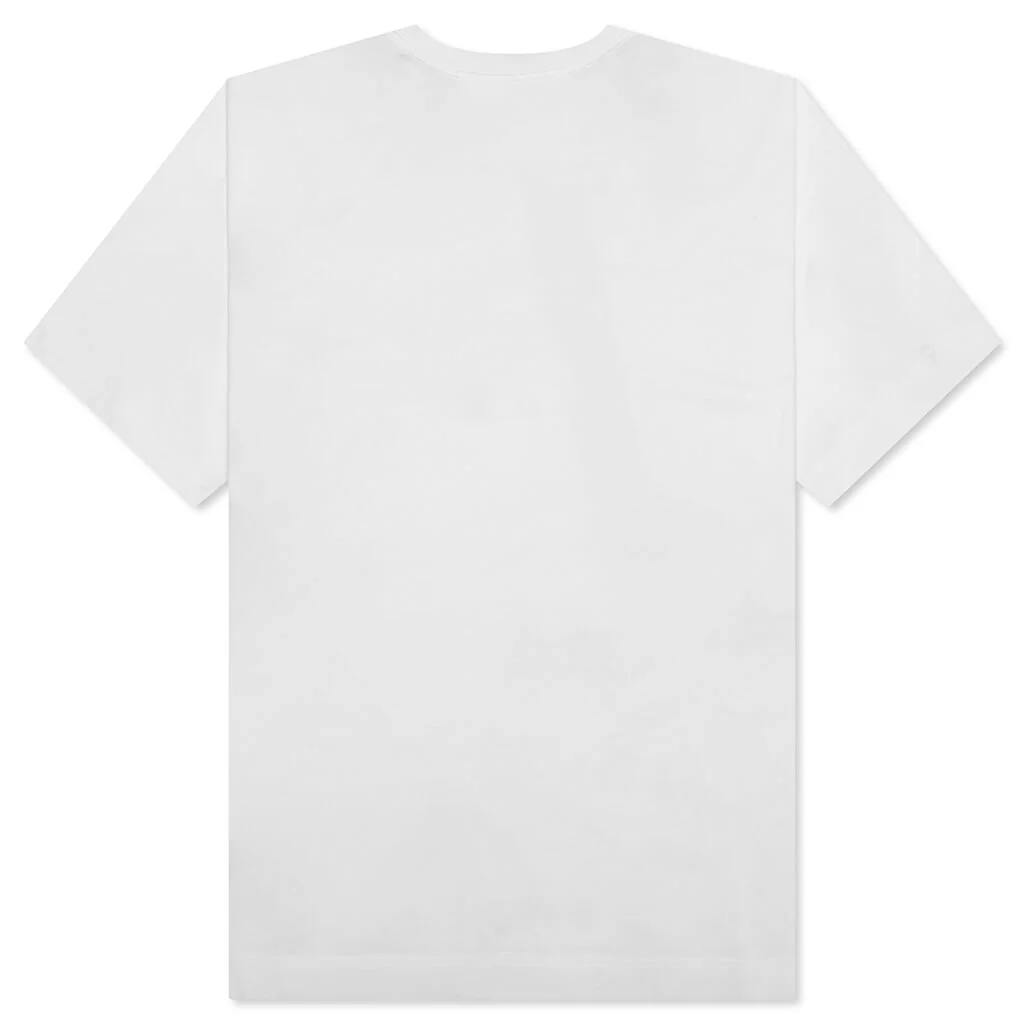 Gros Grain in Cotton T-Shirt - White - Image 2