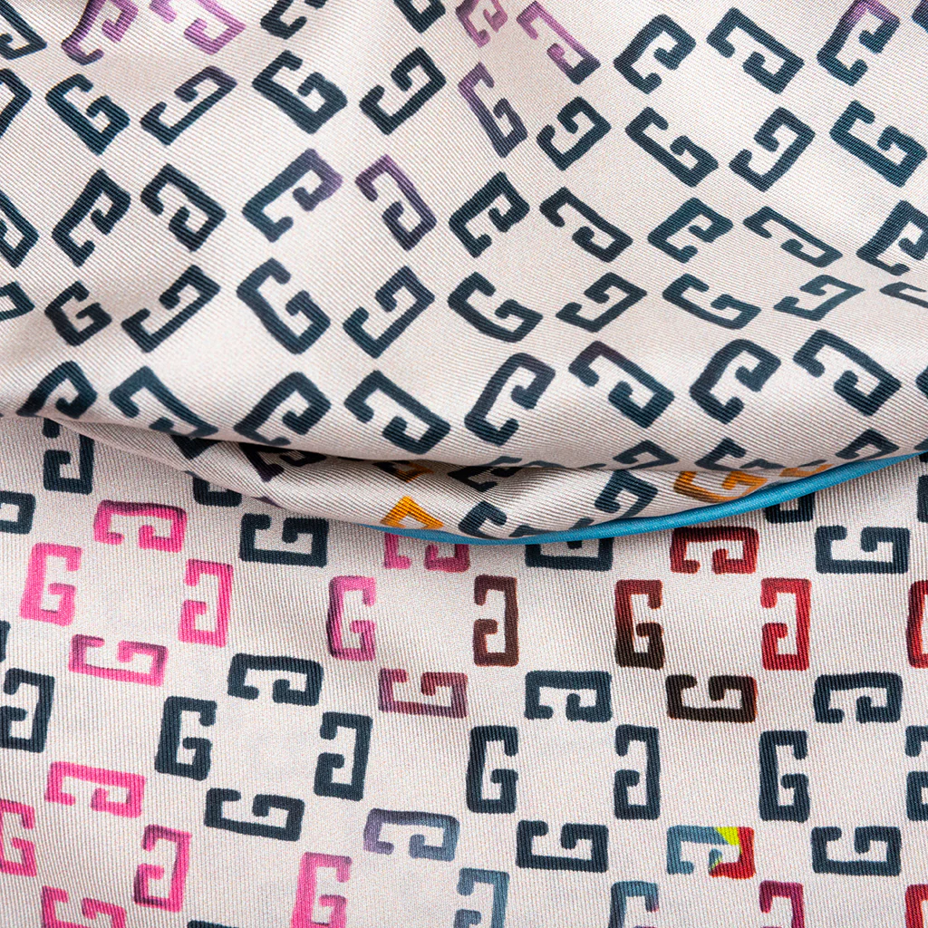 Monogram 72 Silk Pyjamas Shorts - Multicolored - Image 4