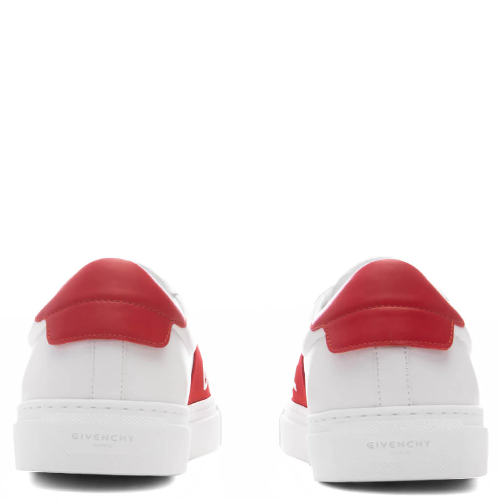 Urban Street Sneakers - White/Red - Image 4
