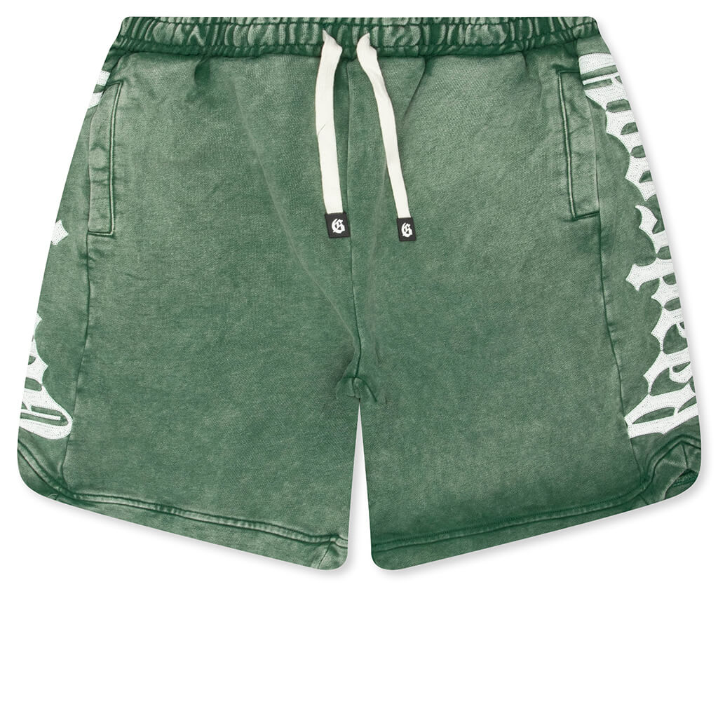 Courtside Shorts - Green Wash