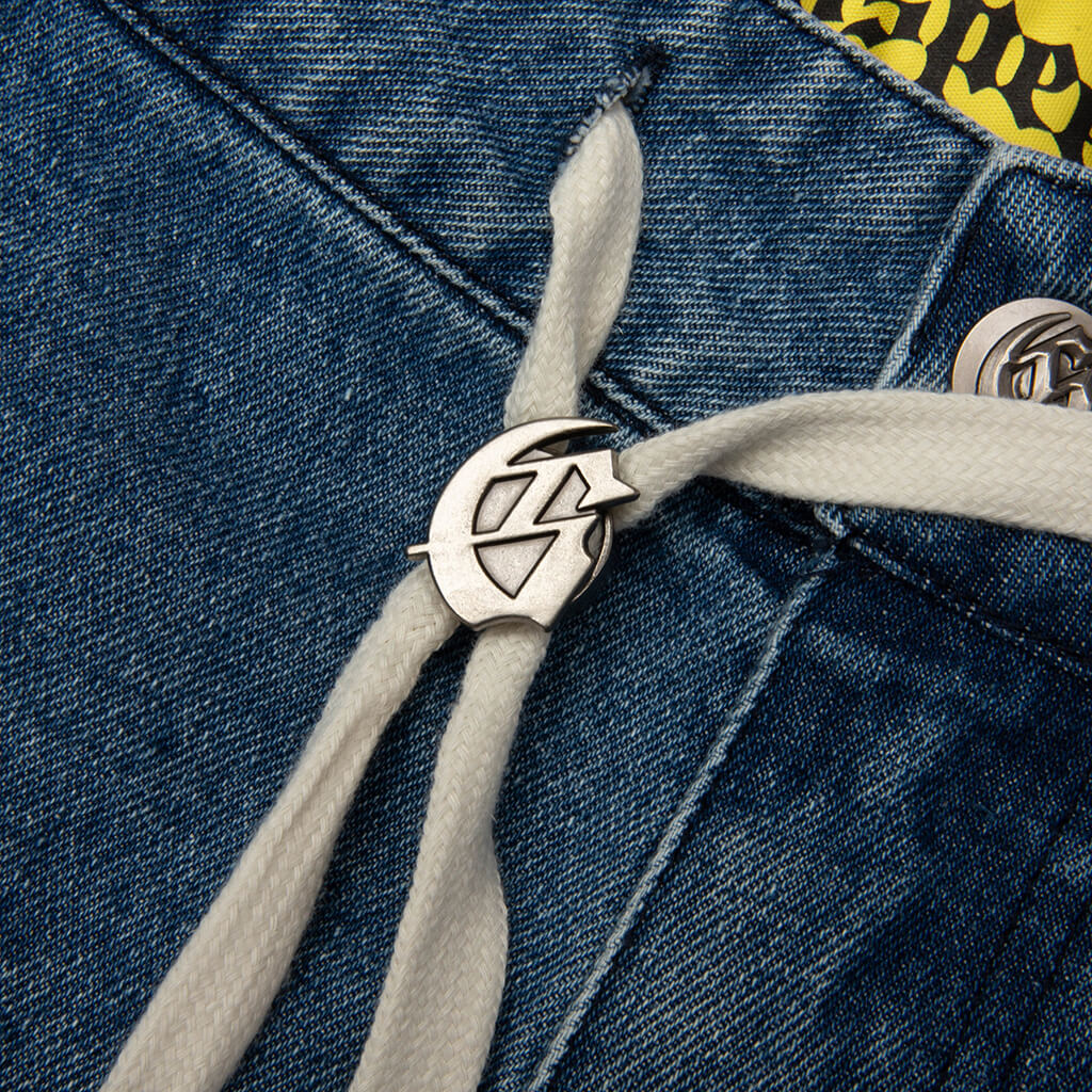 Femur Denim Shorts - Blue - Image 3