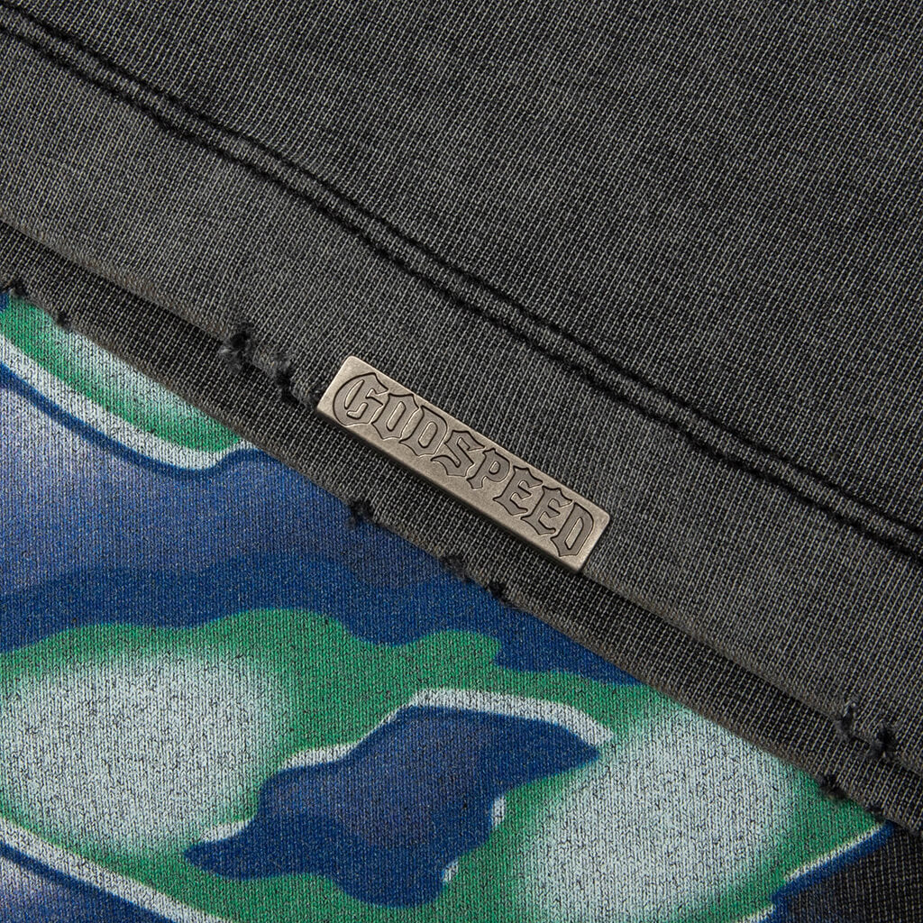 Liberty Tears T-Shirt - Grey Wash - Image 4