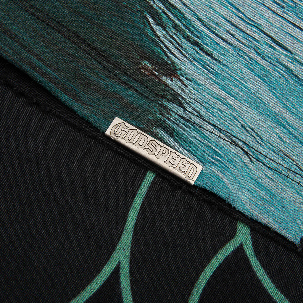 Sunken Liberty Sleeveless T-Shirt - Black - Image 4