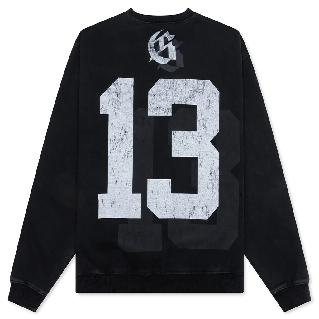 Seeing Double Sweatshirt - Black Wash - Image 2