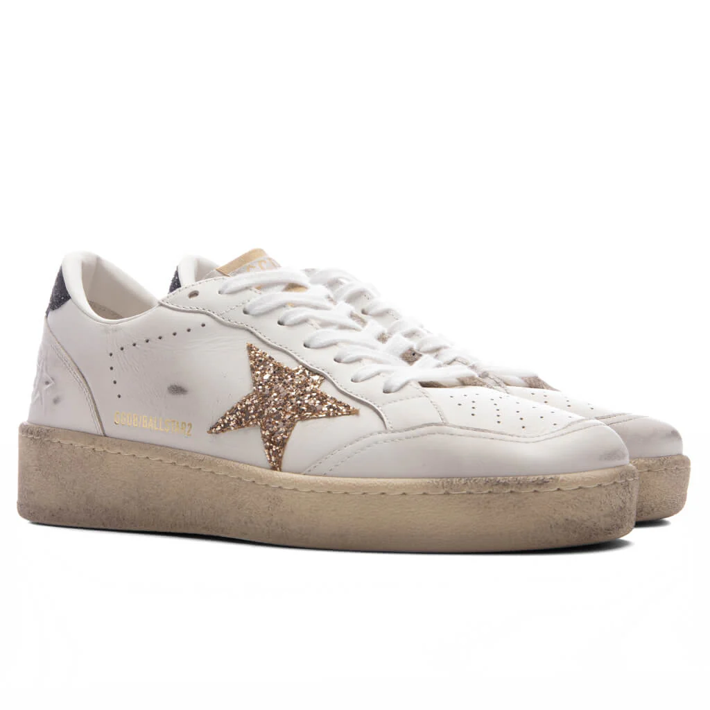 Women's Ball Star 2 - White/Gold/Black - Image 2
