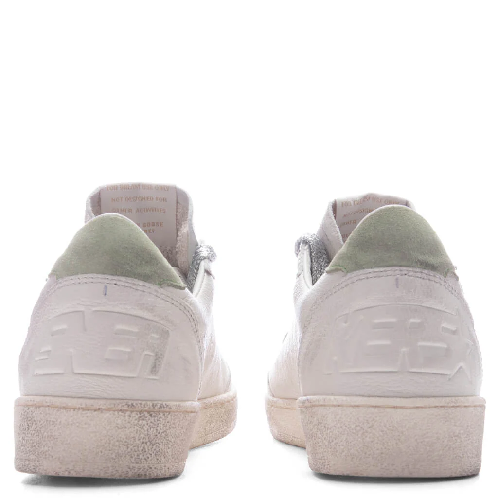 Women's Ball Star - White/Moonlight Pink/Nile Green - Image 4