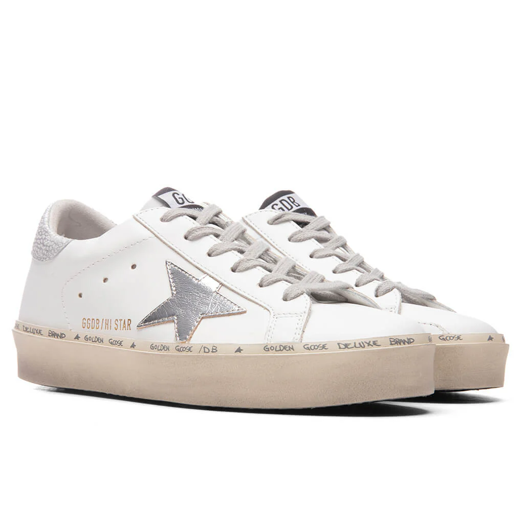 Women's Hi Star Laminated - White/Silver - Image 2