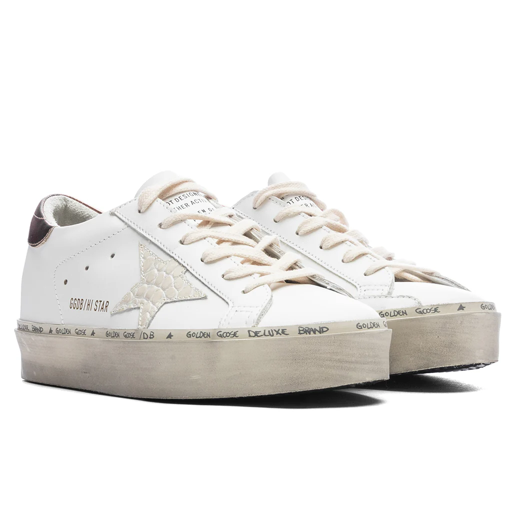 Women's Hi Star - White/Butter/Bronze - Image 2