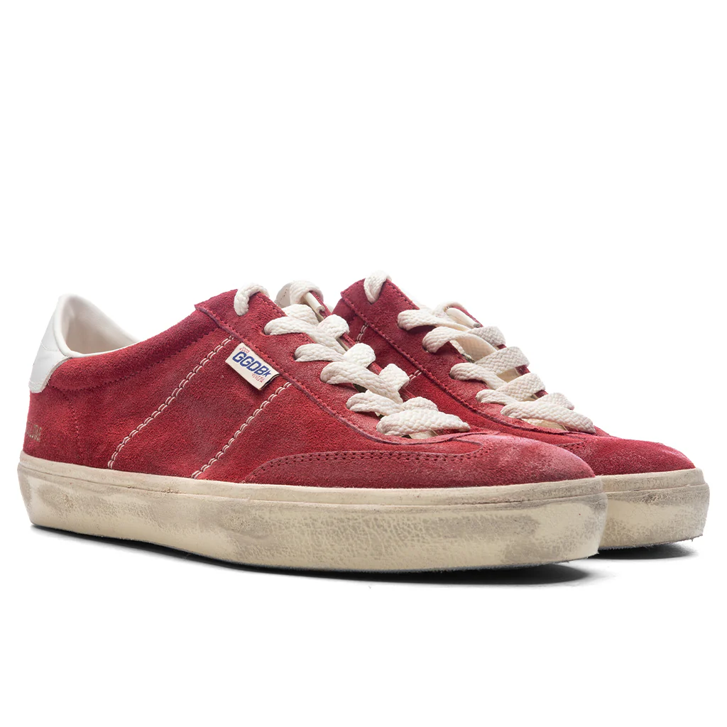 Women's Soul-Star Suede Sneaker - Dark Red/Milk - Image 2