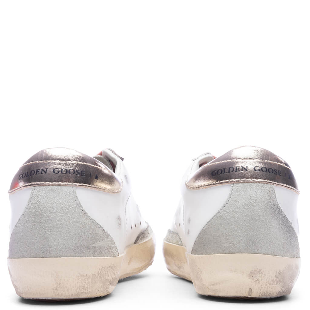 Women's Super-Star - White/Powder Blue/Platinum - Image 4