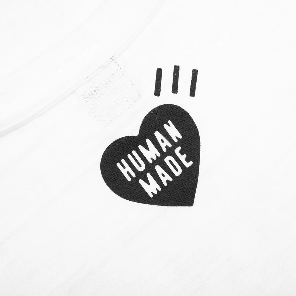 Graphic T-Shirt #5 - White - Image 4