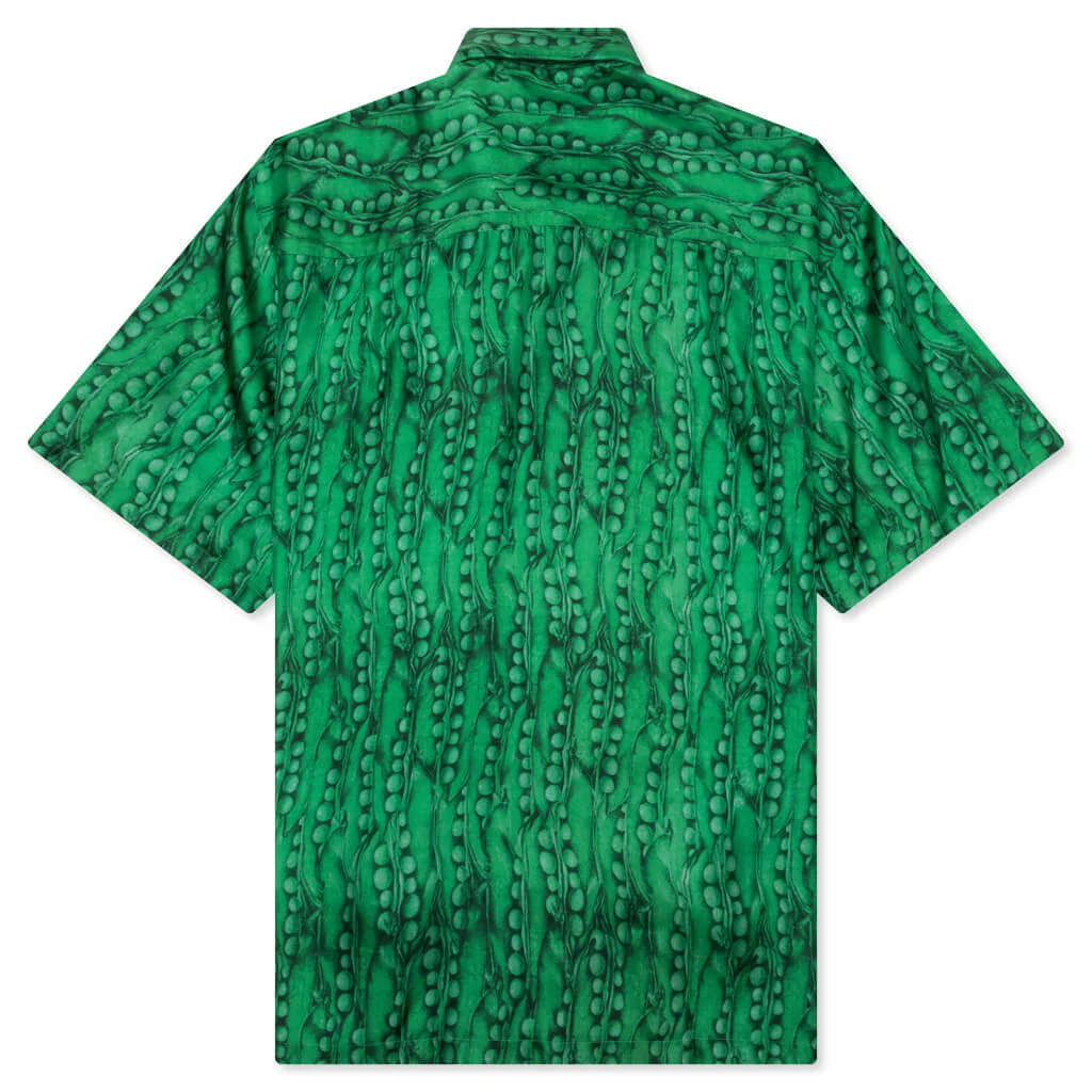Hawaii Shirt w/ Front Pocket - Green - Image 2