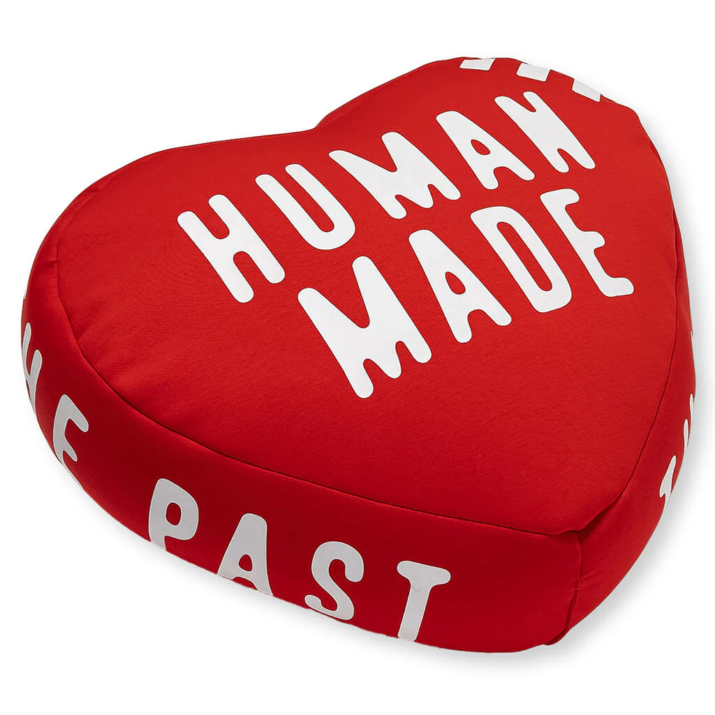 Heart Beads Cushion - Red - Image 2