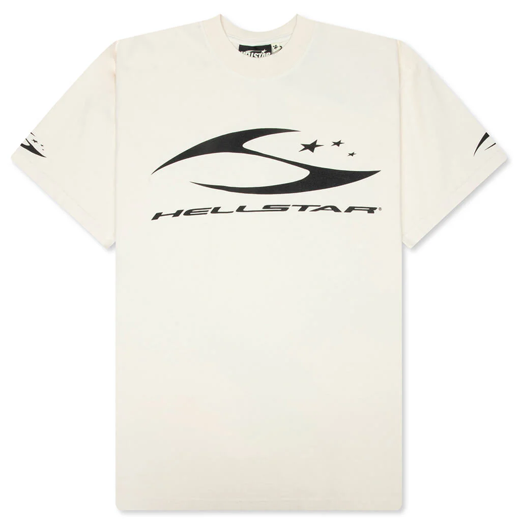H Cursive Logo T-Shirt - White