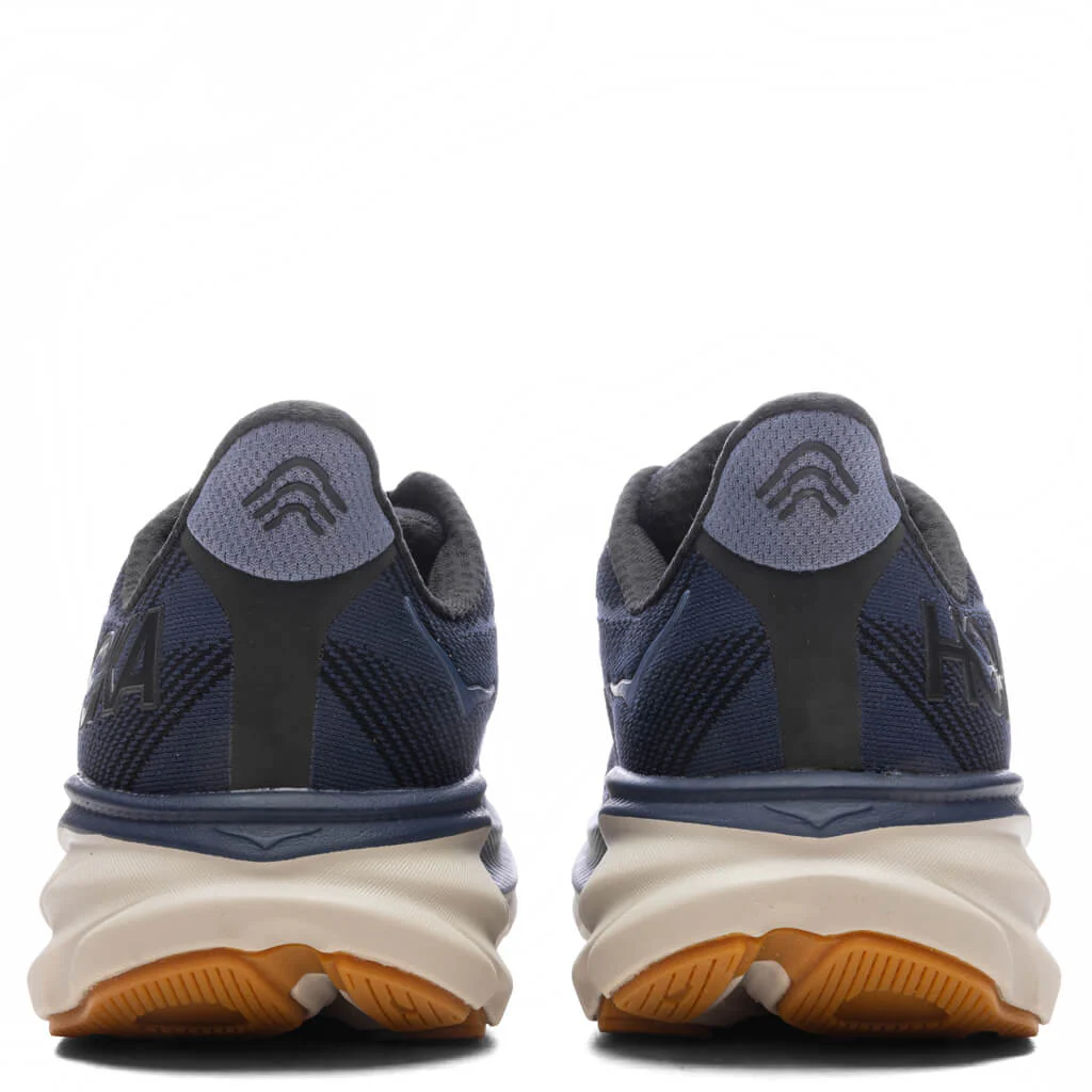 Clifton 9 - Black/Varsity Navy - Image 4