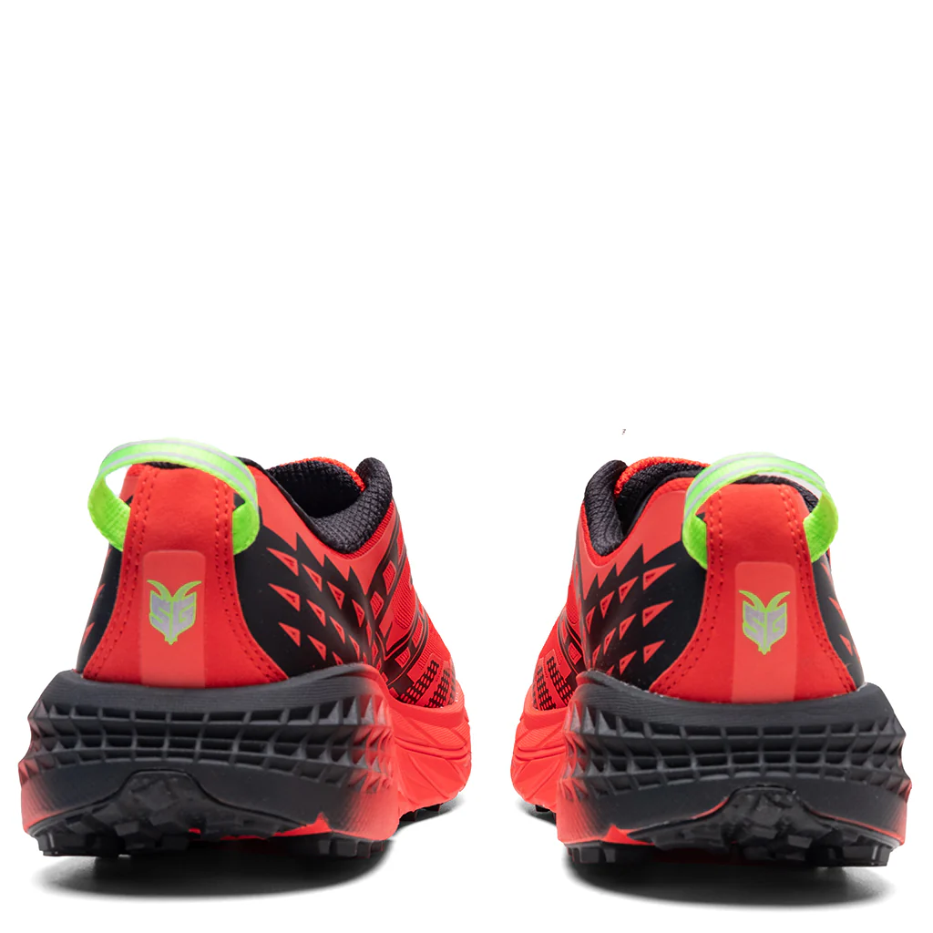 Speedgoat 2 - Tomato/Electric Green - Image 4