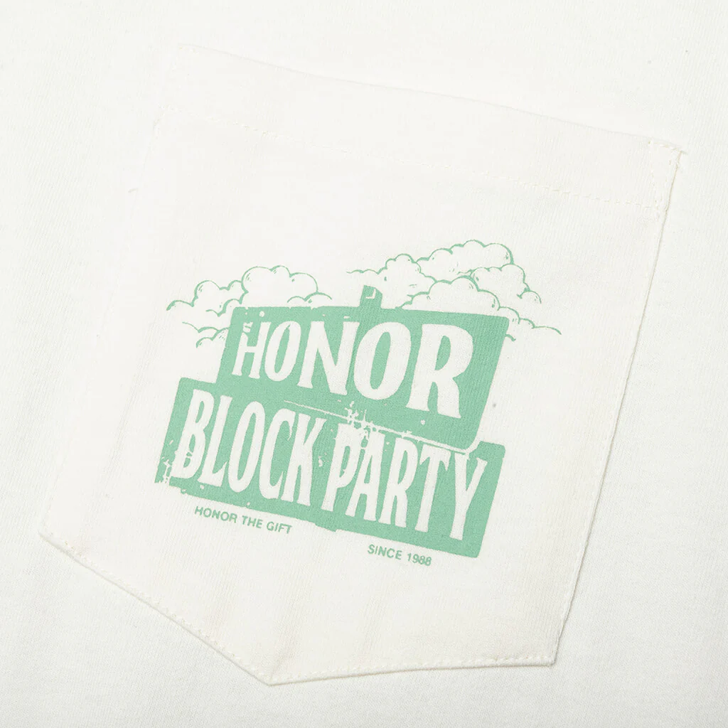 88 Block T-Shirt - Bone - Image 5