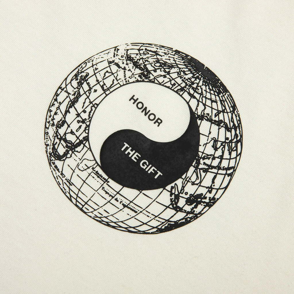 Breathe In Breathe Out S/S Tee - White - Image 3